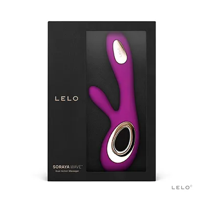 [LE-15] Lelo Soraya Wave Deep Rose - Vibrador Rabbit