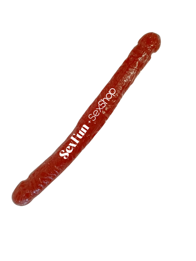 [SM-0067-1] Machete Doble Macizo Rojo