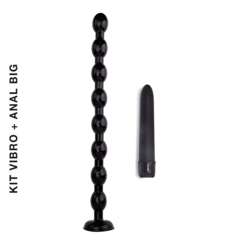 [ST-ANB-0015] Vibrador anal KIT VIBRO +ANAL BIG