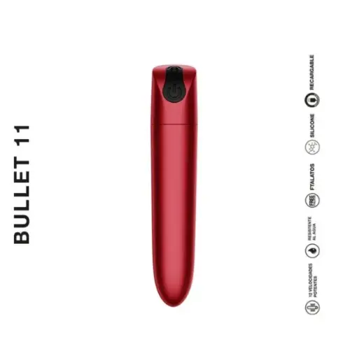 [ST-BU-0059] Bullet 11 - Bala Vibradora Recargable