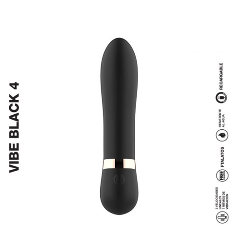 [ST-SWD504] Vibe Black 4 - Bala Vibradora