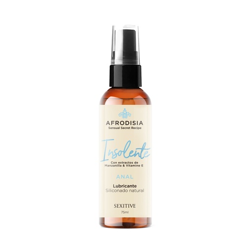 [SXT-AFR01] Gel Siliconado Afrodisia Insolente Anal 75ml