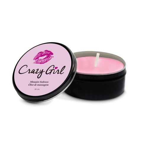 [SXT-D58] Vela para Masajes/Wax Play - Crazy Girl 30g
