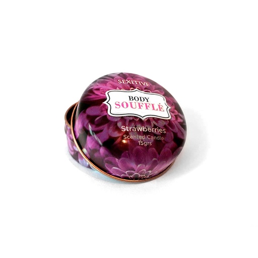 [SXT-D65M] Massage Candle Body Souffle - STRAWBERRIES 15gr