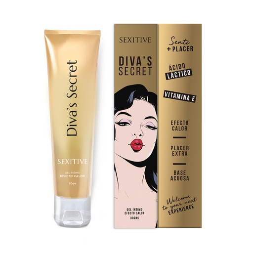 [SXT-DVS01] Gel Ãntimo DivaÂ´s Secret - Efecto Calor 30 gr