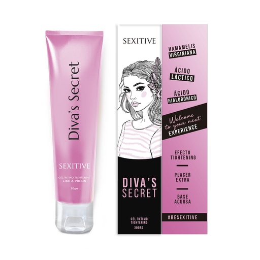 [SXT-DVS02] Gel Ãntimo Diva's Secret - Tightening 30 gr