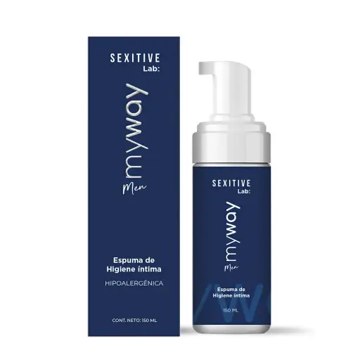 [SXT-MW1] My Way Men - Espuma Higiene Intima