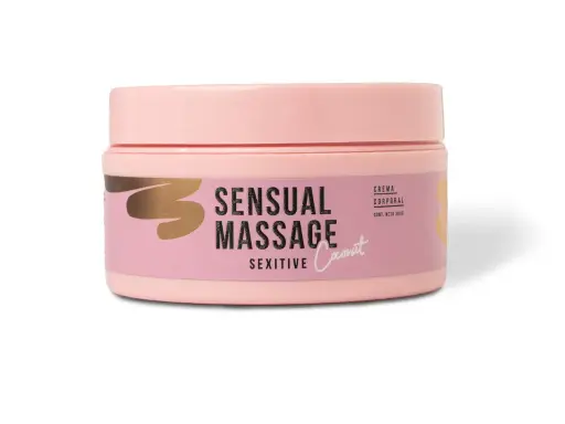 [SXT-SM04] Crema Para Masajes Sensual Massage Coconut 200g