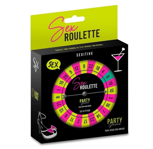 [SXT-SRP01] Sex Roulette Party Game