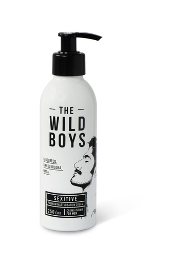 [SXT-WB04] Crema Intima for Men The Wild Boys Con Fenogreco, Glinkgo & Maca