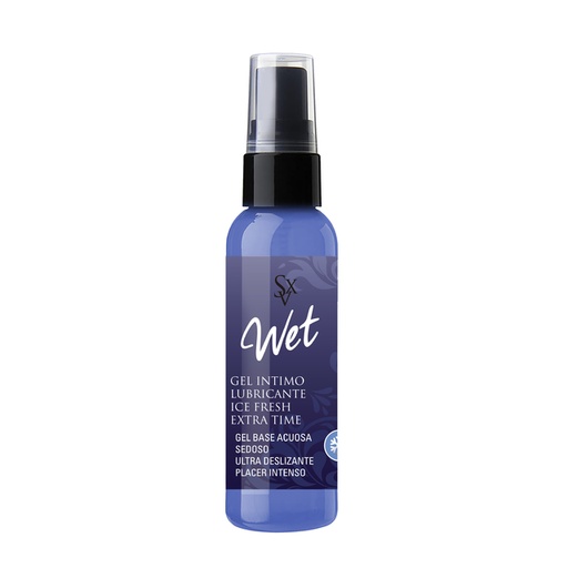 [SXT-WET04] Gel Lubricante Wet - Ice Fresh EXTRA TIME 75 ml