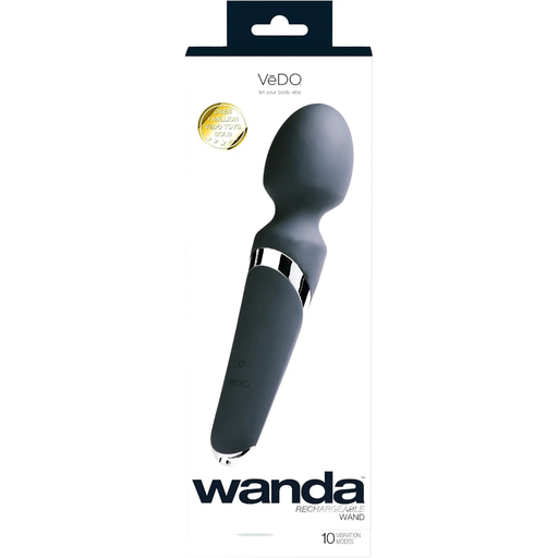[VI-W0108] Wanda Rechargeable Wand Negro
