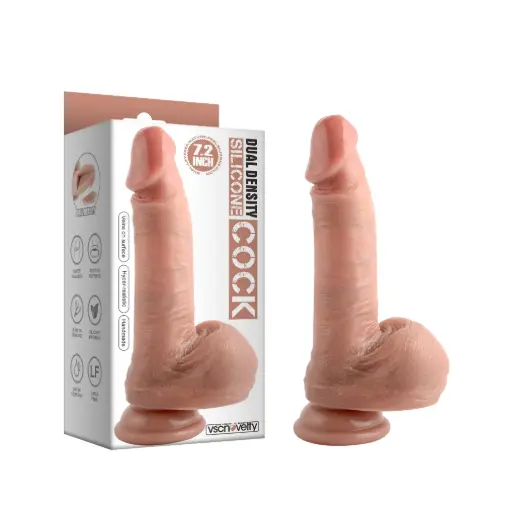 [VN-110001] 7.2â€ Dildo Realista Pellizcable