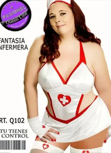 [PS-Q102] Fantasia Enfermera Queen XL