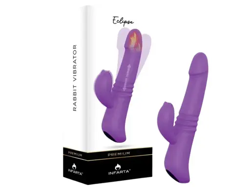 [FT-880287] Vibrador Eclipse con Calor, Movimiento y Rotacion