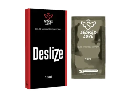 [SL-2436] Deslize – sachet lubricante íntimo a base de agua sabor tutti frutti 
