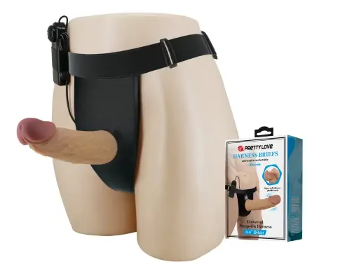 [BW-022073Z] Harnes Briefs - Protesis Strap On Hombre