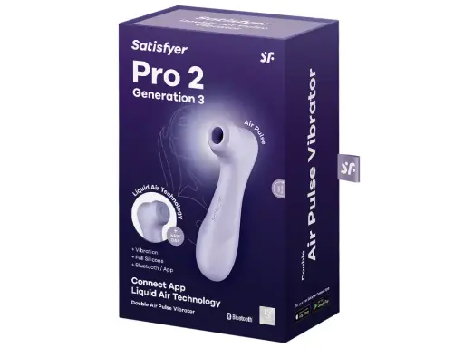 [J4051864] Succionador y Pulsaciones - Satisfyer Pro 2 Generation 3 Lila con APP
