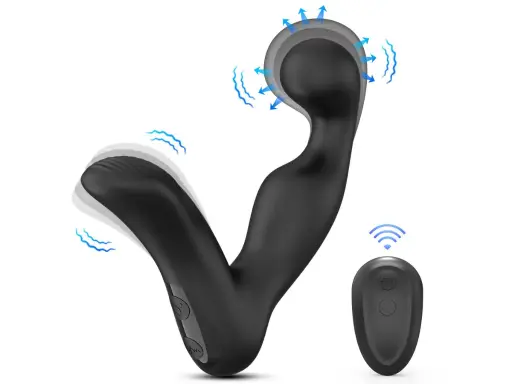 [AS-GM-HT055] Vibrador Prostatico Infable con Control