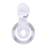 Tongue Cock Ring Clear