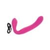 Love Rider Recargable Strap-On Fuccia - Imagen 3