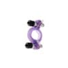 Anillo Doble Delfin Microvibro Violeta - Imagen 3