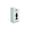 Plug Steel Small Texturado - Negro con strass - Imagen 3
