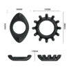 Power Enhancer Cock Rings - Imagen 5