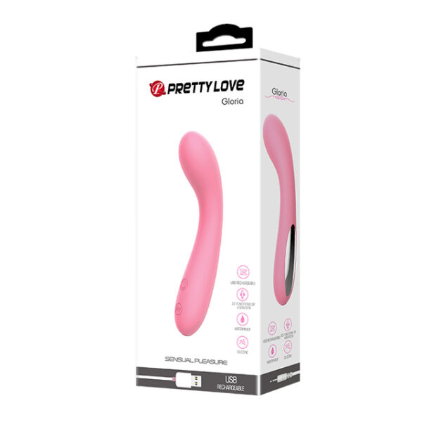 Vibrador Punto G Recargable USB Pretty Love Gloria - Imagen 2