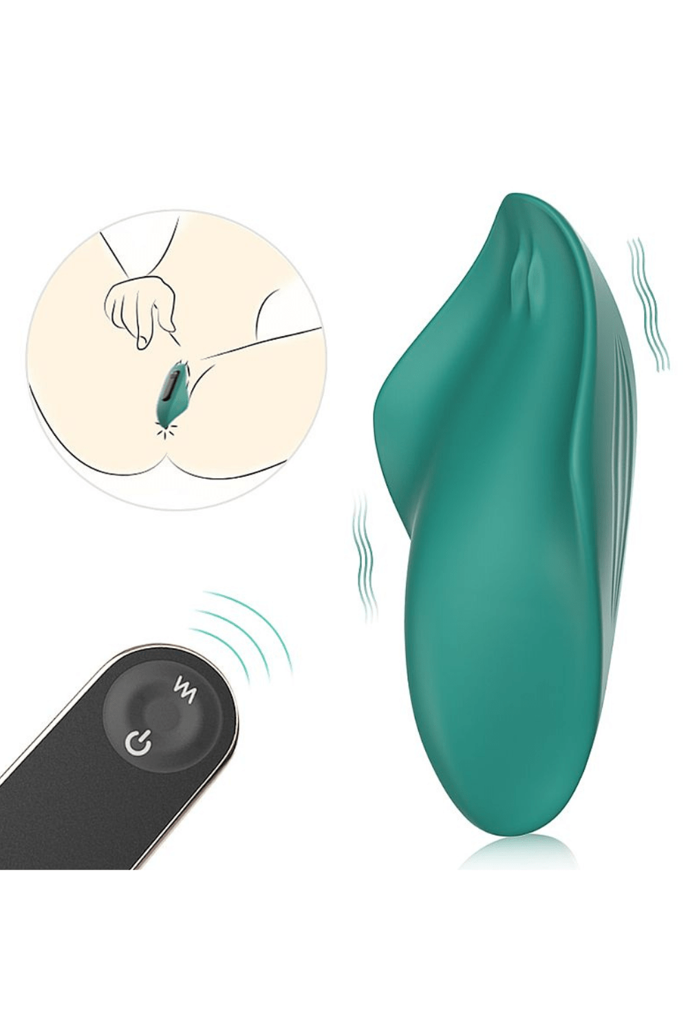 Manta Vibrador Estimulador Clitoris Control – SexFun Sex Shop Argentina