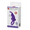 ANILLO VIBRADOR SILICONA 10 FUNCIONES