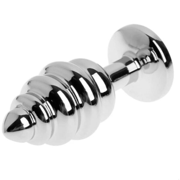 Plug Anal Metal Texturado Medium - Imagen 2