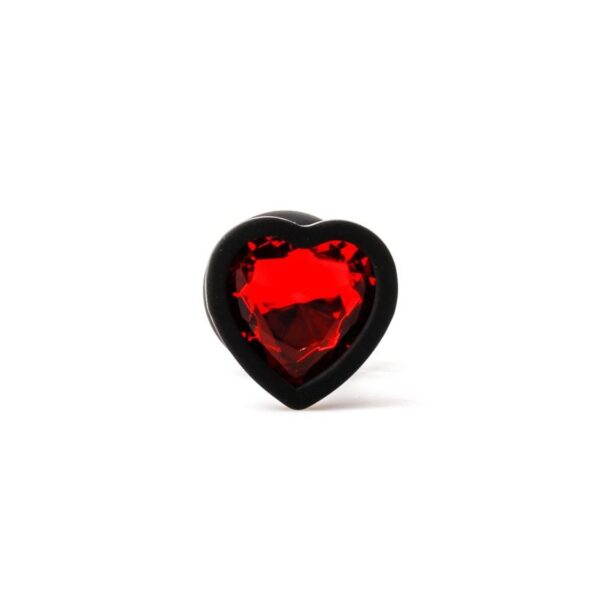 Plug Anal Silicona Joya Corazon Small