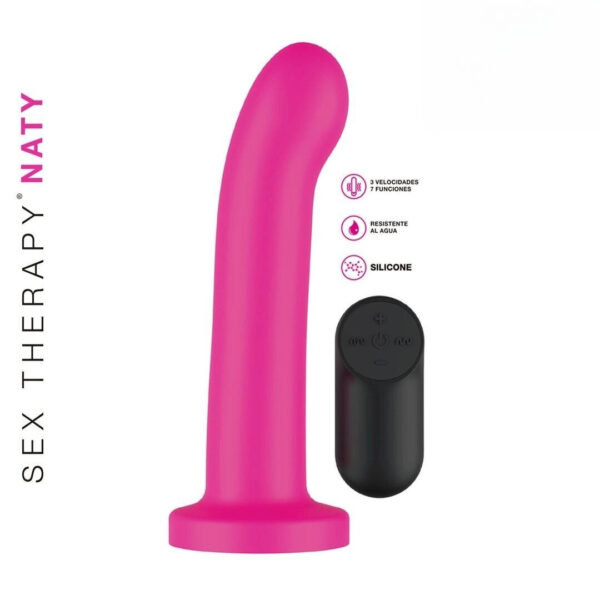 NATY 1 PINK - VIBRADOR CON CONTROL