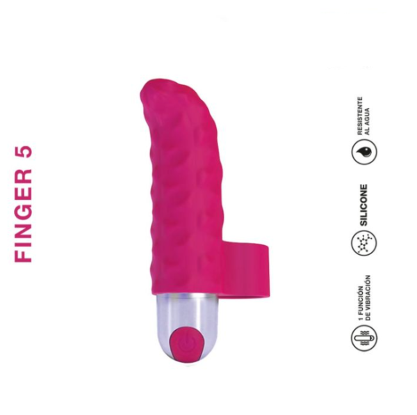 Vibrador dedo Finger 5 recargable