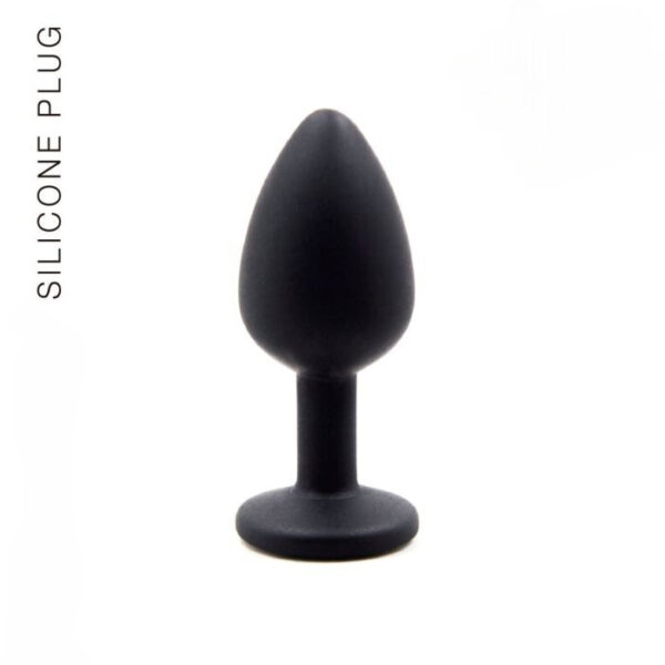 Plug Silicona Black S