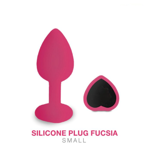 Plug de Silicona Fucsia SMALL