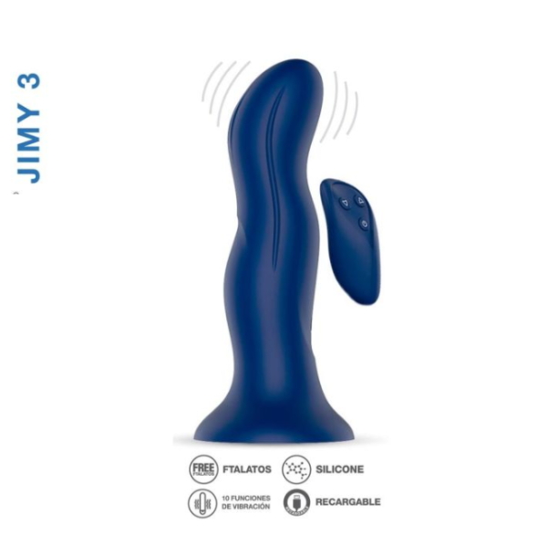 JIMY 3 vibro anal a control remoto