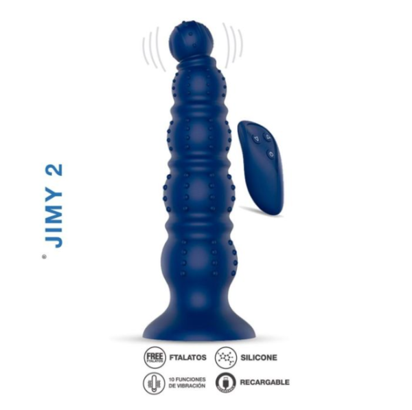 JIMY 2 - Vibrador anal con control remoto