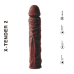 X-TENDER 2 MARRON – Funda peneana –  Penis sleeve