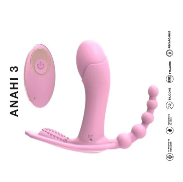 ANAHI 3 - Triple estimulador con control remoto a distancia