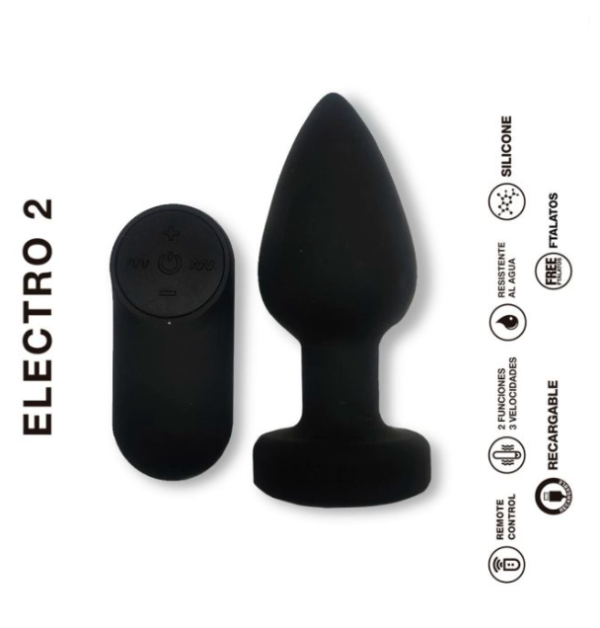 Electro 2 - Plug anal a control remoto