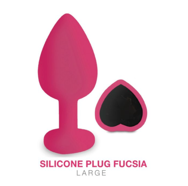 Silicone Plug Fucsia L (Grande)