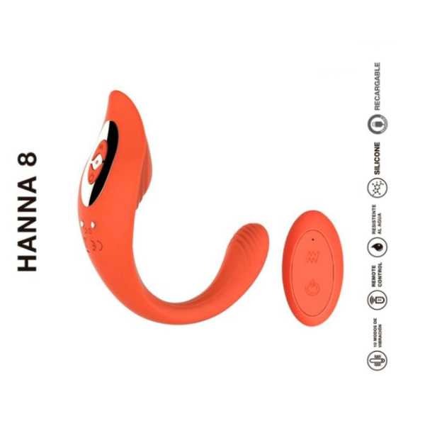 HANNA 8 -  Doble estimulador con control remoto a distancia