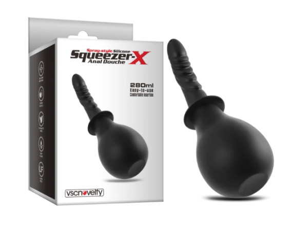 Ducha Anal Silicona 280ml Squeezer-X - Imagen 2