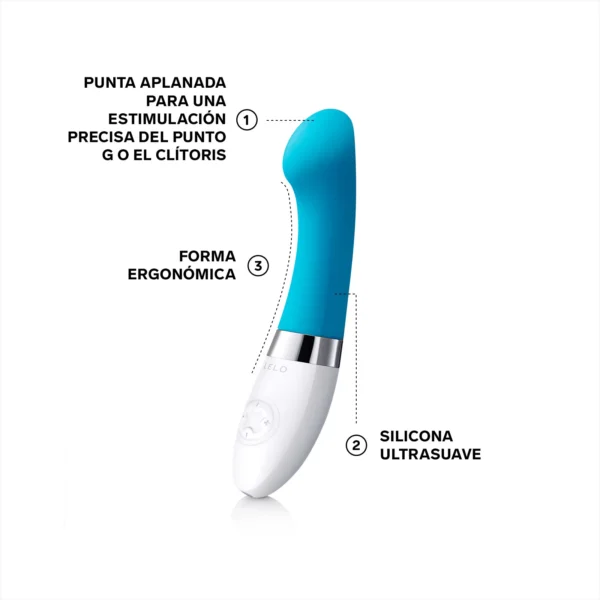 Lelo Premium Gigi 2 Turquesa - Imagen 2