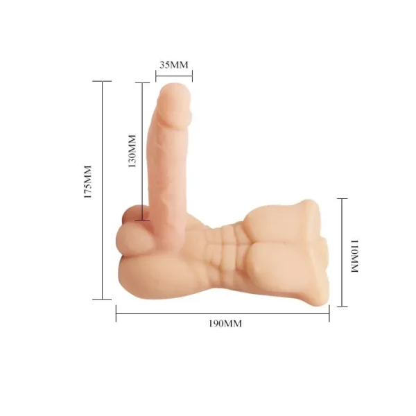 Vibrador Consolador Bigger Man - Imagen 2