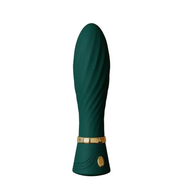 Vibrador LUXURY DARK GREEN VIBRO 8 - Imagen 2