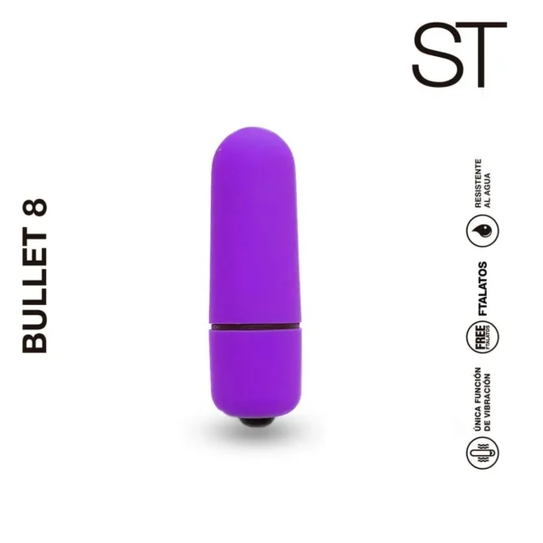 Bullet 8 Purple - Balita Vibradora