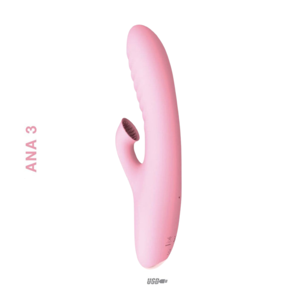 Vibrador y Succionador Ana 3